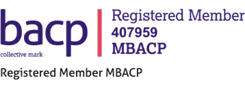 BACP Registered Member logo, number 407959 – Morag Makey